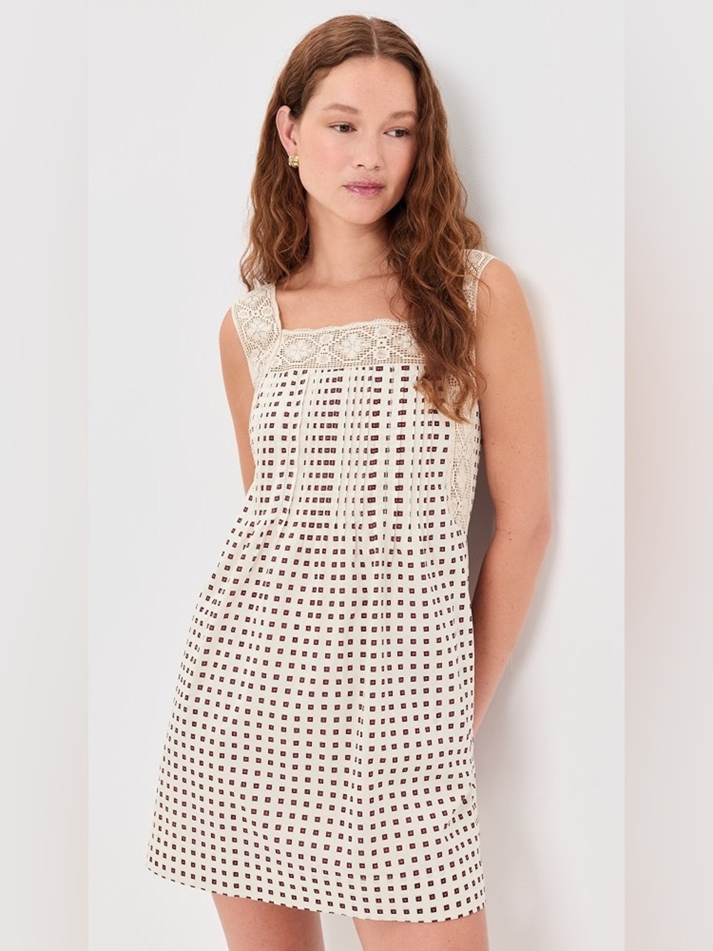 MADEWELL Sophie Cotton Voile Mini Dress XS